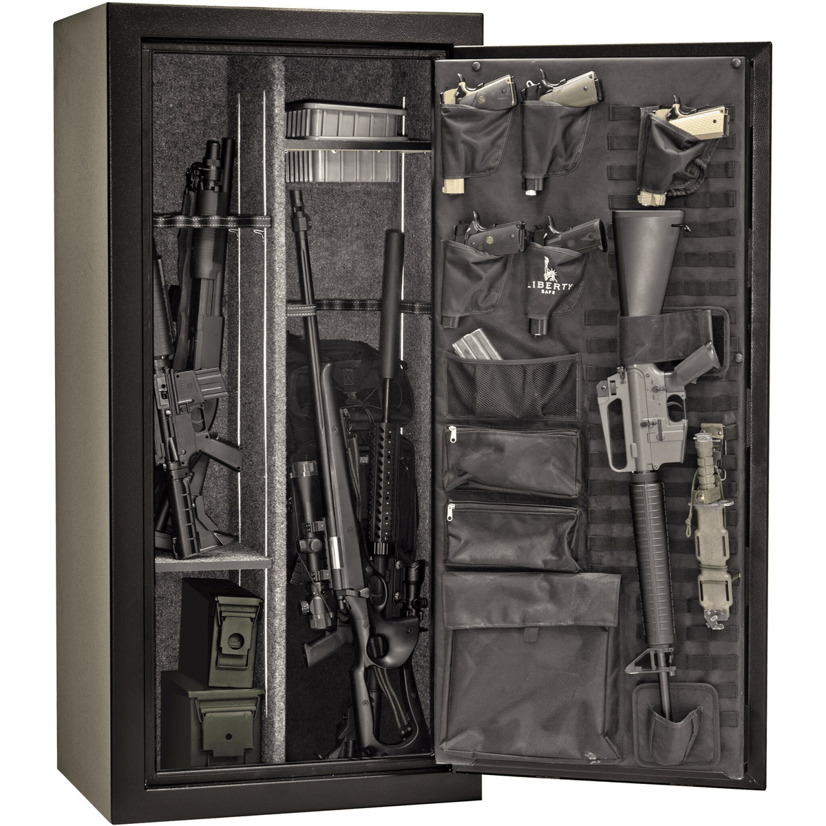 Tactical | 24 | 30 Minute Fire Protection | Black | Black Electronic Lock | 59.5&quot;(H) x 28.25&quot;(W) x 22&quot;(D)